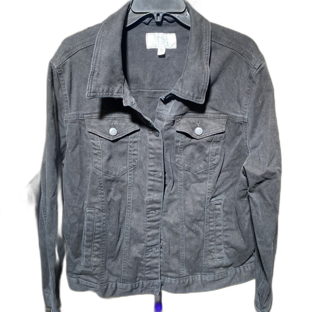 time & tru Blue jean jacket Woman’s Size XXL